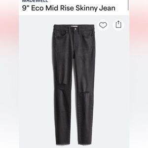 Madewell Skinny Jeans - Stitch Fix